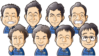 技術と一緒に笑顔もみがかれます!